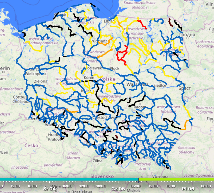 stan polskich rzek 05.03.2026