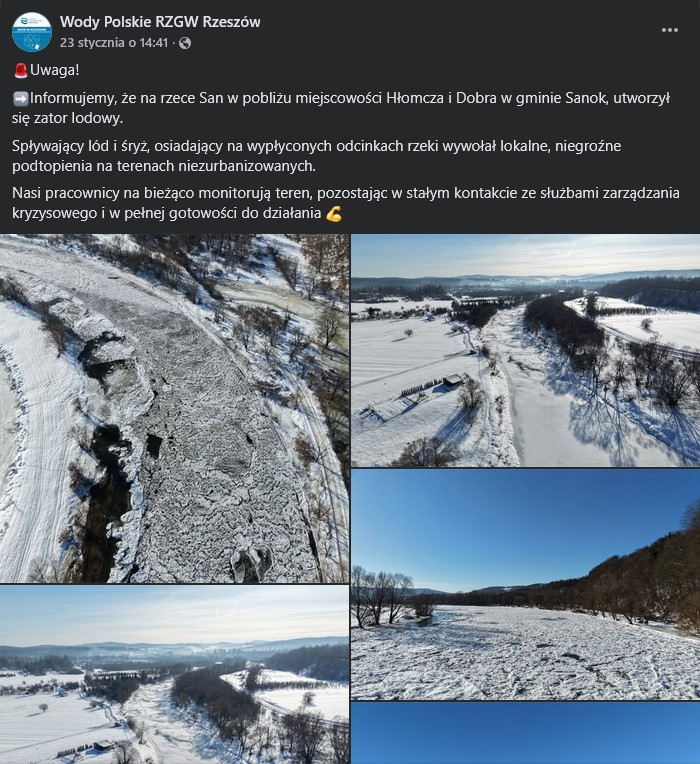 Post Wody Polskie RZGW Rzeszów